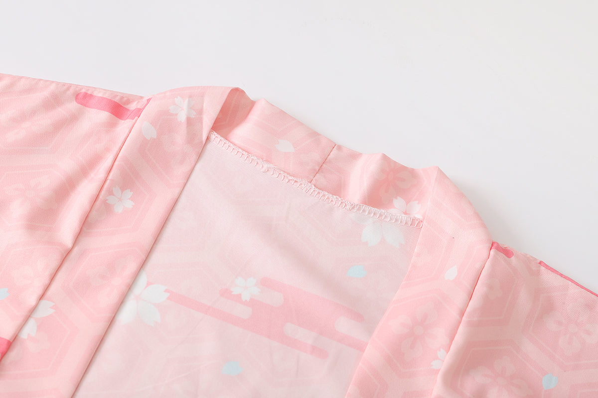 Japanese Deer of Nara with Sakura Trees Kimono - Kawaiies - Adorable - Cute - Plushies - Plush - Kawaii