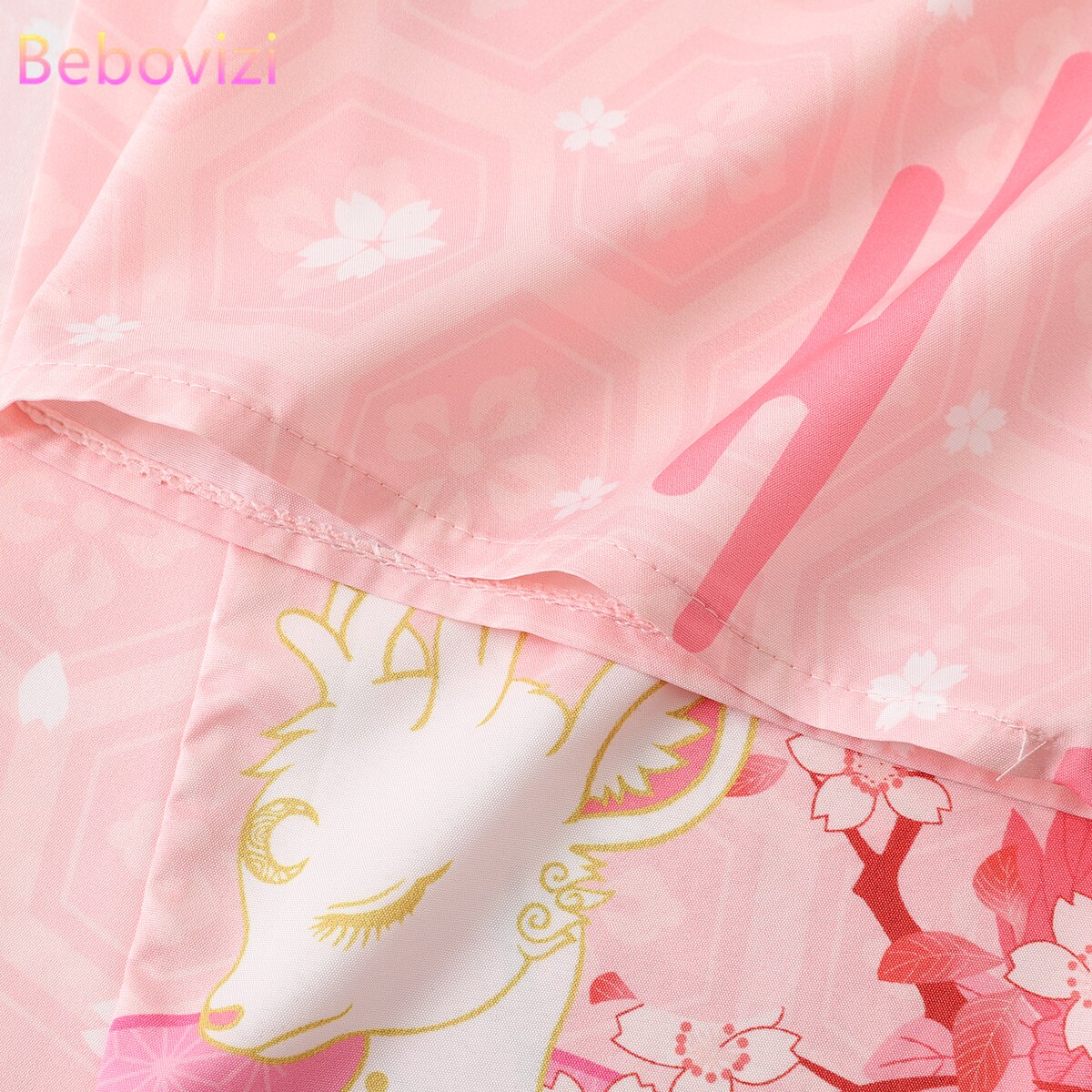 Japanese Deer of Nara with Sakura Trees Kimono - Kawaiies - Adorable - Cute - Plushies - Plush - Kawaii