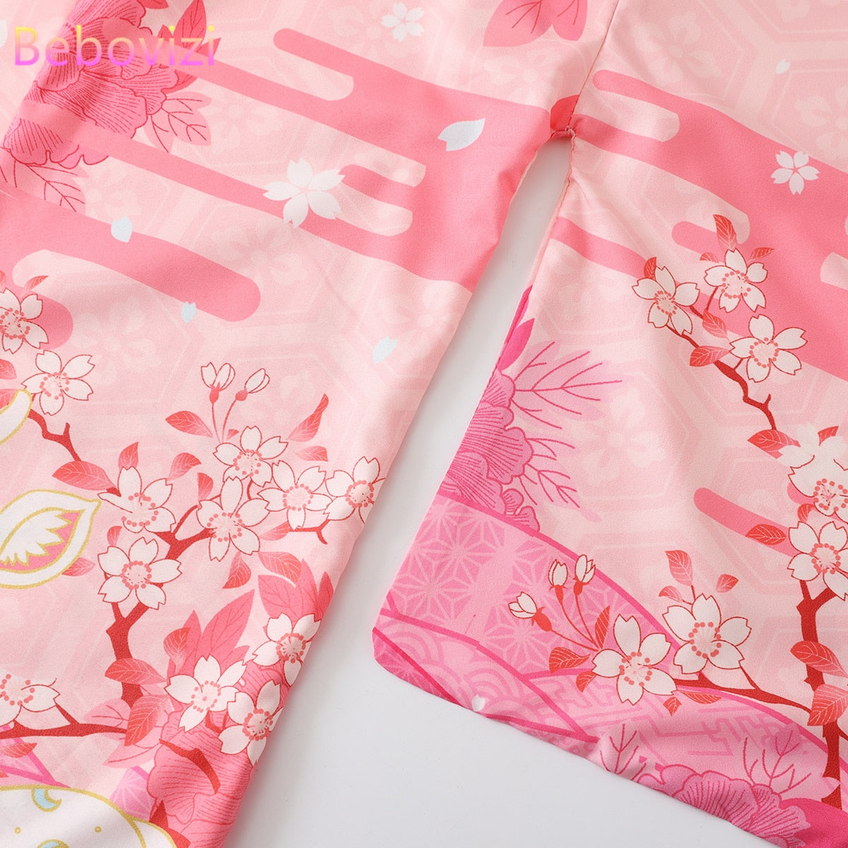 Japanese Deer of Nara with Sakura Trees Kimono - Kawaiies - Adorable - Cute - Plushies - Plush - Kawaii