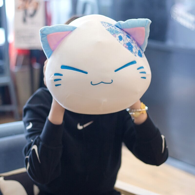 Japanese Floral Cat Ball Plushies - Kawaiies - Adorable - Cute - Plushies - Plush - Kawaii
