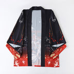 Japanese Great Koi of Torii Gate Women's Kimono Cardigan - Kawaiies - Adorable - Cute - Plushies - Plush - Kawaii