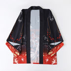 Japanese Great Koi of Torii Gate Women's Kimono Cardigan - Kawaiies - Adorable - Cute - Plushies - Plush - Kawaii