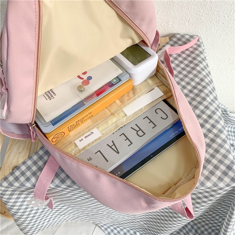 Japanese High School Backpack Bag - Kawaiies - Adorable - Cute - Plushies - Plush - Kawaii