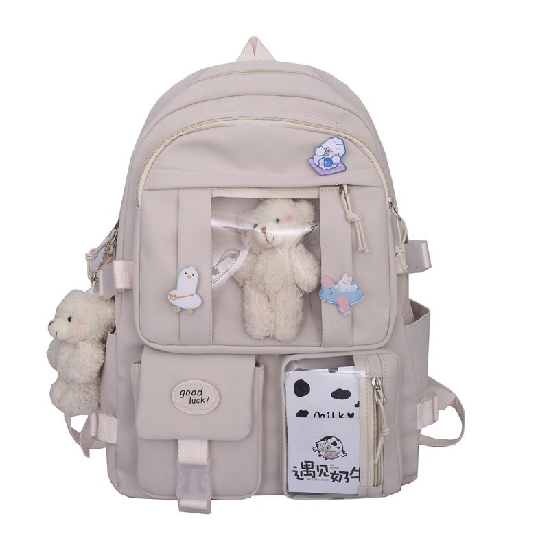 Japanese High School Backpack Bag - Kawaiies - Adorable - Cute - Plushies - Plush - Kawaii