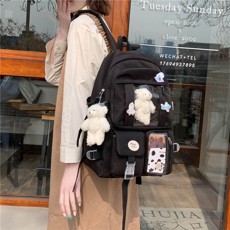 Japanese High School Backpack Bag – Kawaiies