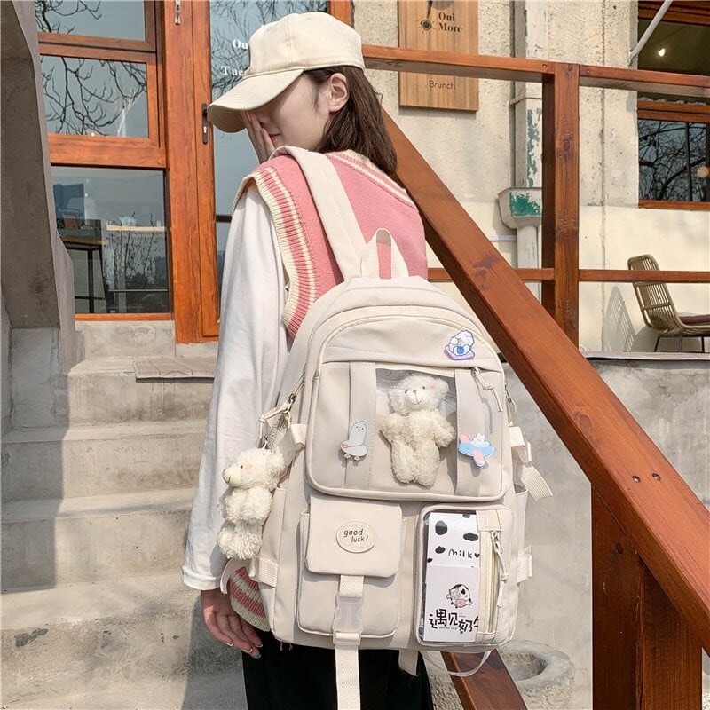 Kawaii School Backpack & Shoulder Bag – Kawaiies