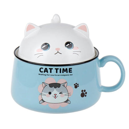 Japanese Kawaiies Instant Noodles Cat Bowl - Kawaiies - Adorable - Cute - Plushies - Plush - Kawaii