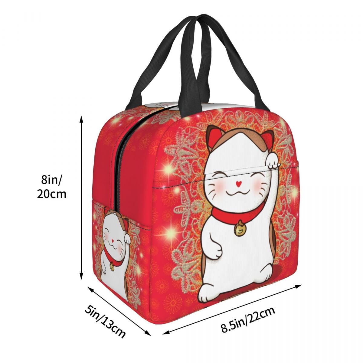 kawaiies-softtoys-plushies-kawaii-plush-Japanese Lucky Cat Lunch Bag Bag 