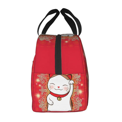 kawaiies-softtoys-plushies-kawaii-plush-Japanese Lucky Cat Lunch Bag Bag 