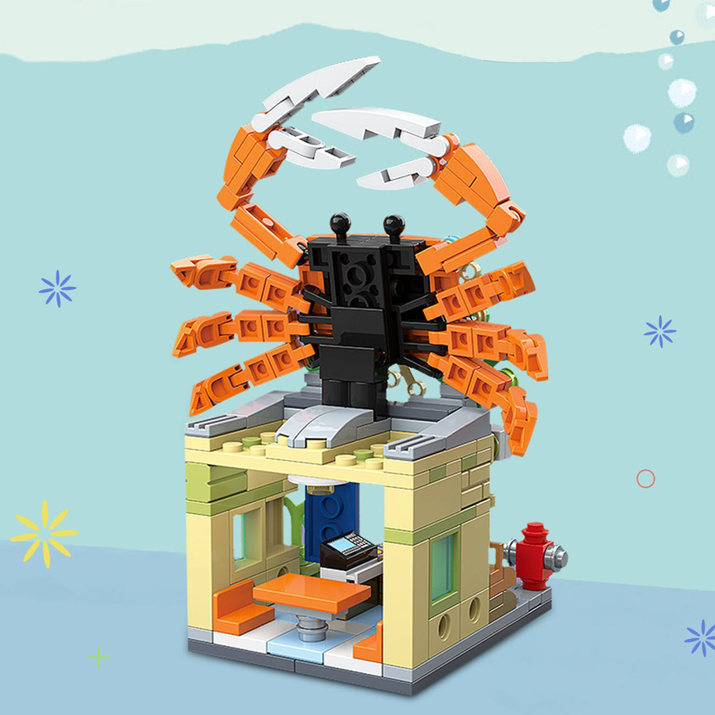 Japanese Micro Seafood Street Stalls Building Sets - Kawaiies - Adorable - Cute - Plushies - Plush - Kawaii
