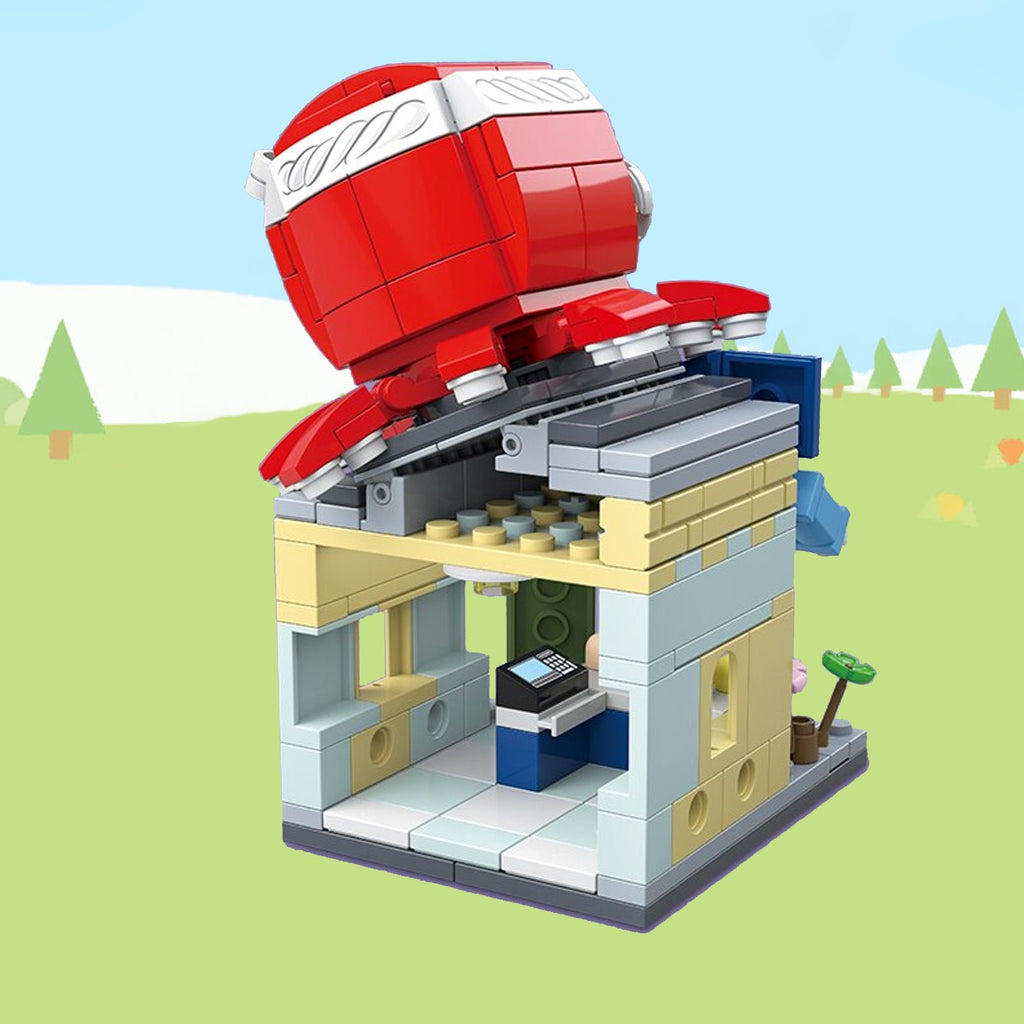 Japanese Micro Seafood Street Stalls Building Sets - Kawaiies - Adorable - Cute - Plushies - Plush - Kawaii