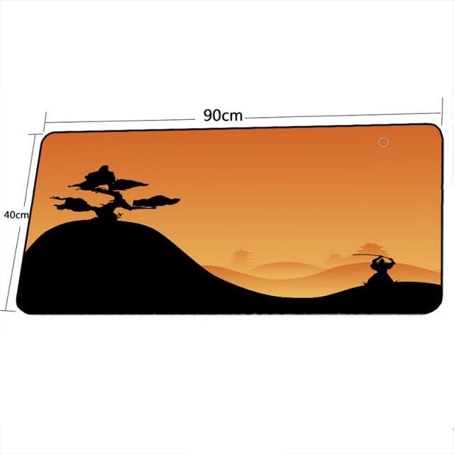 Japanese Ninja Samurai Gaming Mouse Pad - Kawaiies - Adorable - Cute - Plushies - Plush - Kawaii