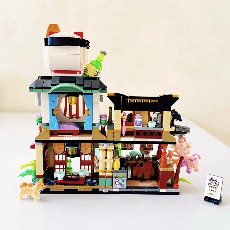 Japanese Ramen Bar Seafood Store Micro Building Sets - Kawaiies - Adorable - Cute - Plushies - Plush - Kawaii