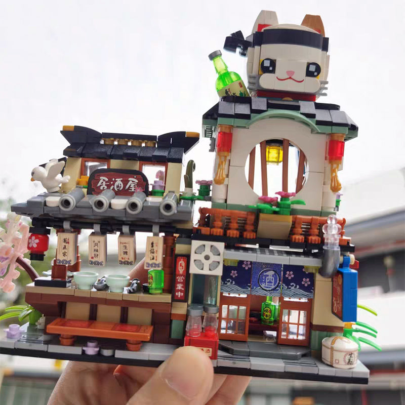 Japanese Ramen Bar Seafood Store Micro Building Sets - Kawaiies - Adorable - Cute - Plushies - Plush - Kawaii