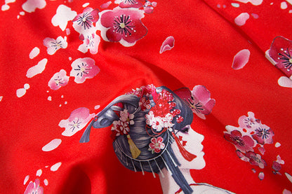 Japanese Sakura Cherry Blossom Print Kimono - Kawaiies - Adorable - Cute - Plushies - Plush - Kawaii