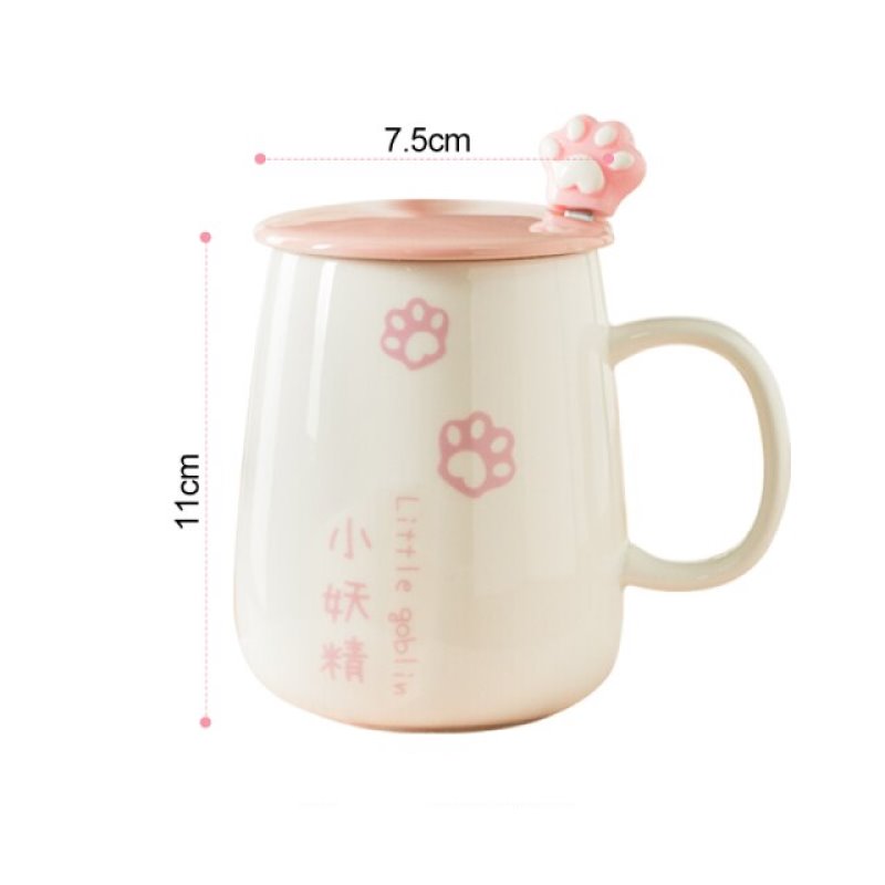 Japanese Sakura Paw Mug - Kawaiies - Adorable - Cute - Plushies - Plush - Kawaii