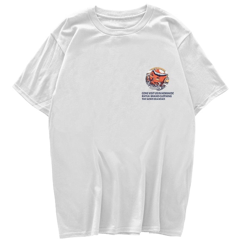 Japanese Takoyaki Octopus Onsen Unisex Tee | NEW - Kawaiies - Adorable - Cute - Plushies - Plush - Kawaii