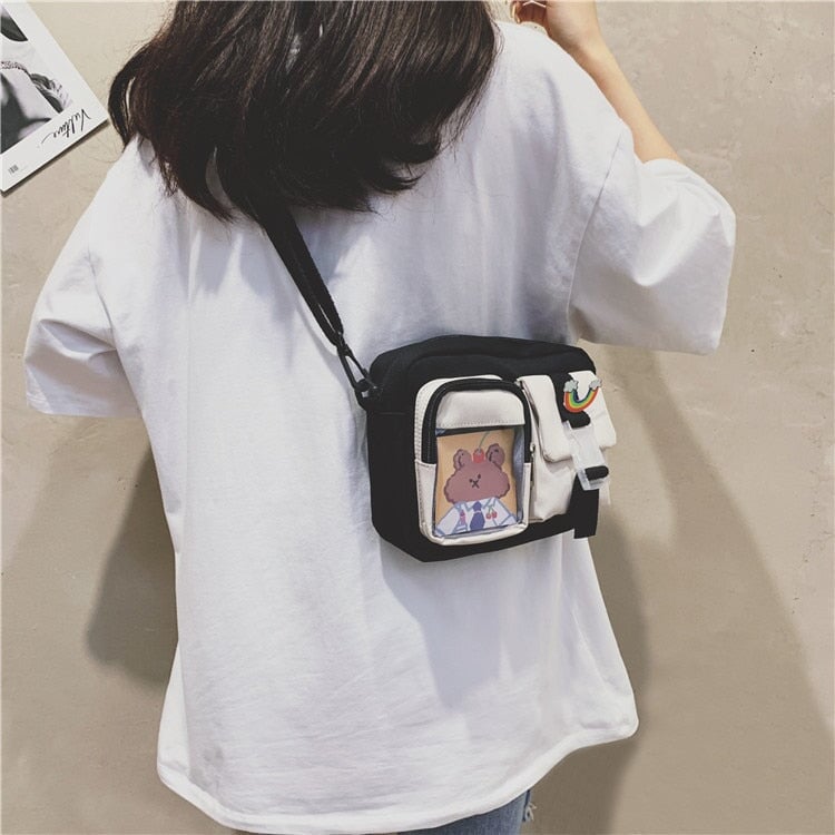 Casual Nylon Hobo Crossbody Bag – Kawaiies