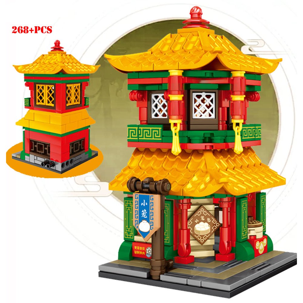 Jiangsu Streets Stores Set 1 Building Sets - Kawaiies - Adorable - Cute - Plushies - Plush - Kawaii