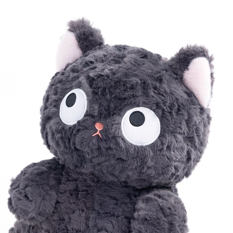 Jiji the Cute Fluffy Black Cat Plushie | NEW - Kawaiies - Adorable - Cute - Plushies - Plush - Kawaii