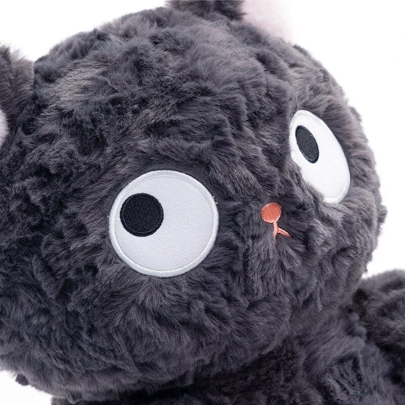 Jiji the Cute Fluffy Black Cat Plushie | NEW - Kawaiies - Adorable - Cute - Plushies - Plush - Kawaii