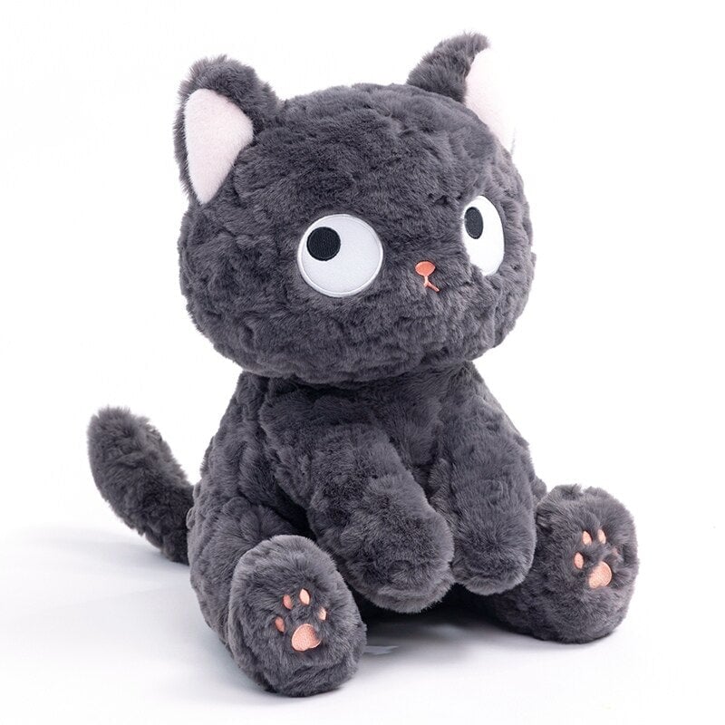 Jiji the Cute Fluffy Black Cat Plushie | NEW - Kawaiies - Adorable - Cute - Plushies - Plush - Kawaii