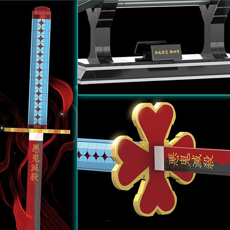 kawaiies-softtoys-plushies-kawaii-plush-Kanroji Mitsuri Love Sword and Stand Building Blocks Build it 