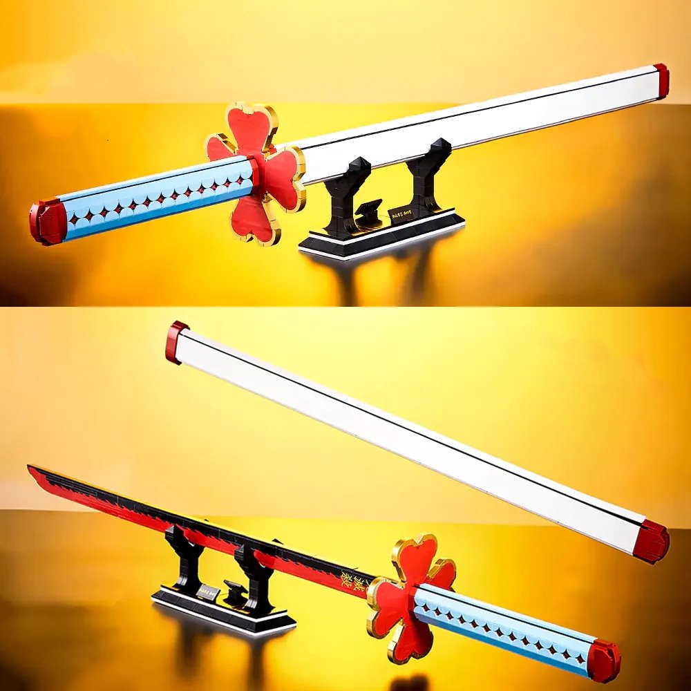 kawaiies-softtoys-plushies-kawaii-plush-Kanroji Mitsuri Love Sword and Stand Building Blocks Build it 