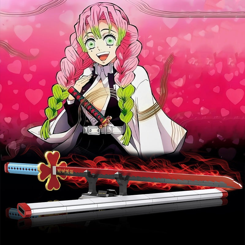kawaiies-softtoys-plushies-kawaii-plush-Kanroji Mitsuri Love Sword and Stand Building Blocks Build it 