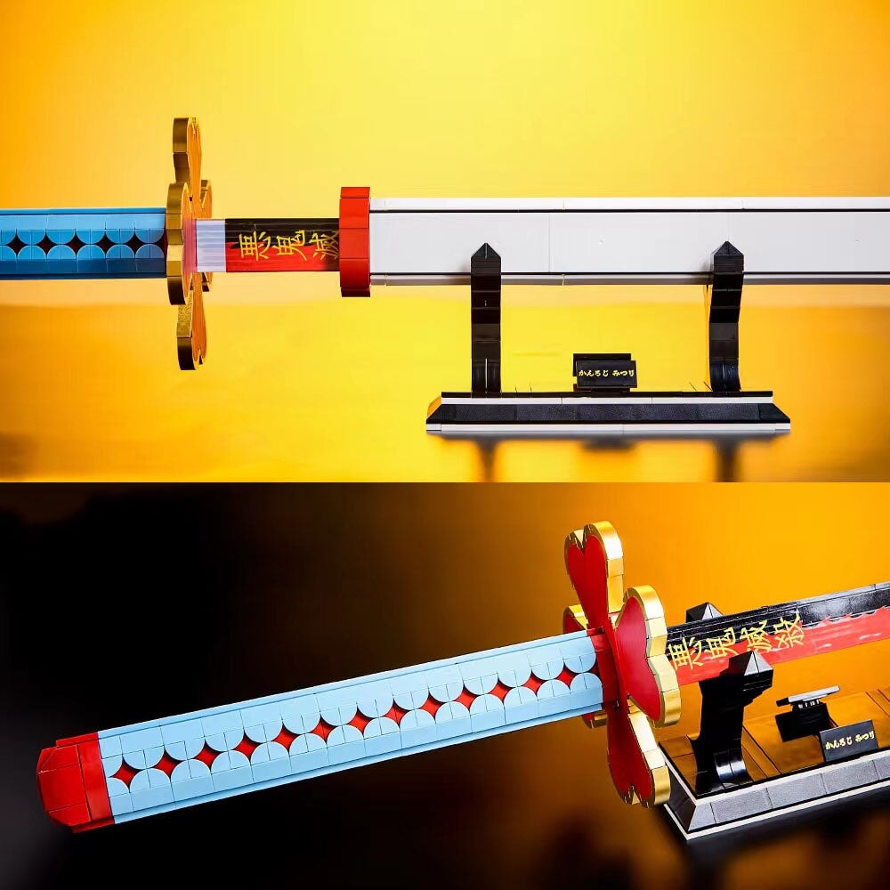kawaiies-softtoys-plushies-kawaii-plush-Kanroji Mitsuri Love Sword and Stand Building Blocks Build it 