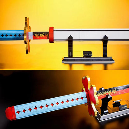 kawaiies-softtoys-plushies-kawaii-plush-Kanroji Mitsuri Love Sword and Stand Building Blocks Build it 