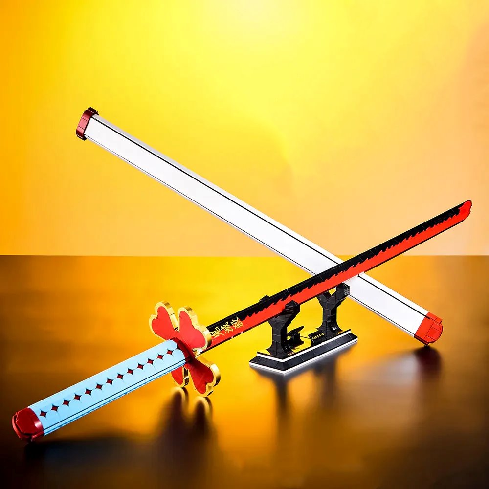 kawaiies-softtoys-plushies-kawaii-plush-Kanroji Mitsuri Love Sword and Stand Building Blocks Build it 
