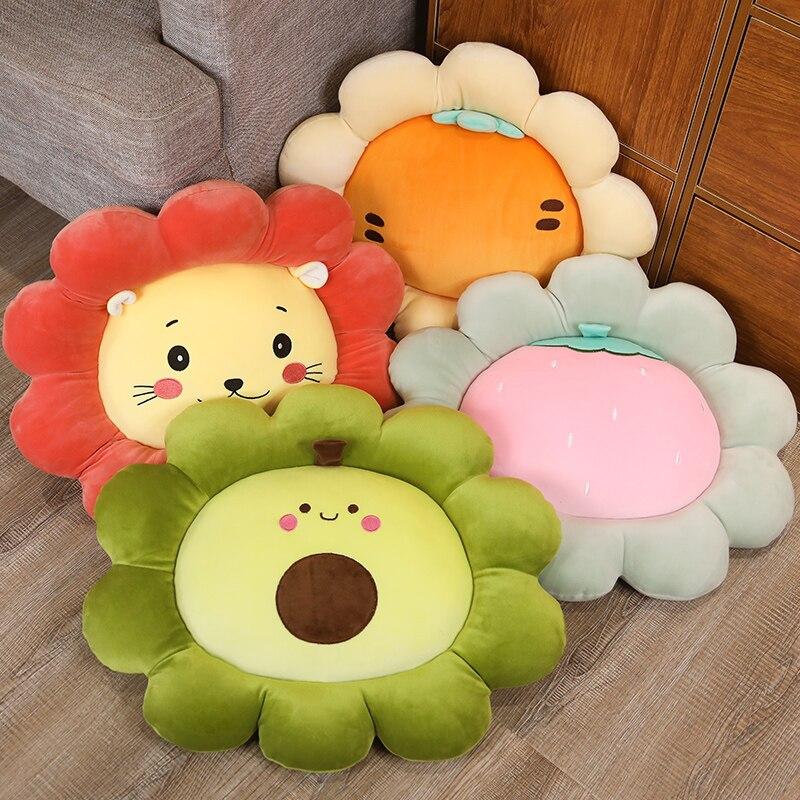 Kawaii Fruity Plush Seat Cushion