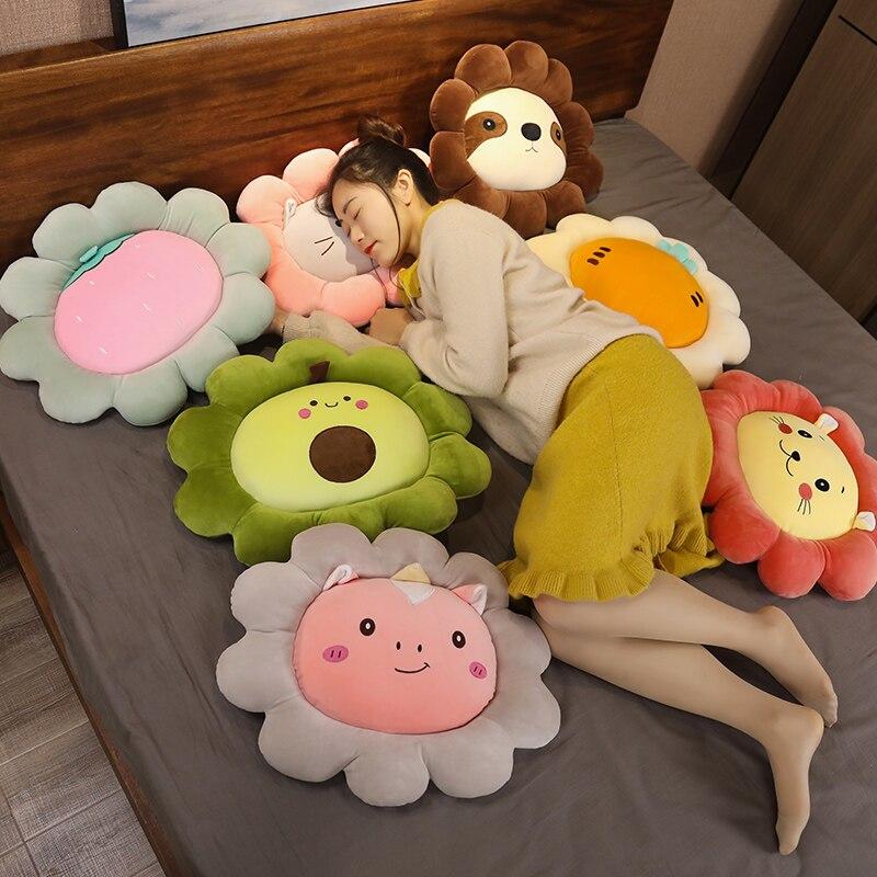 Kawaii Fruity Plush Seat Cushion