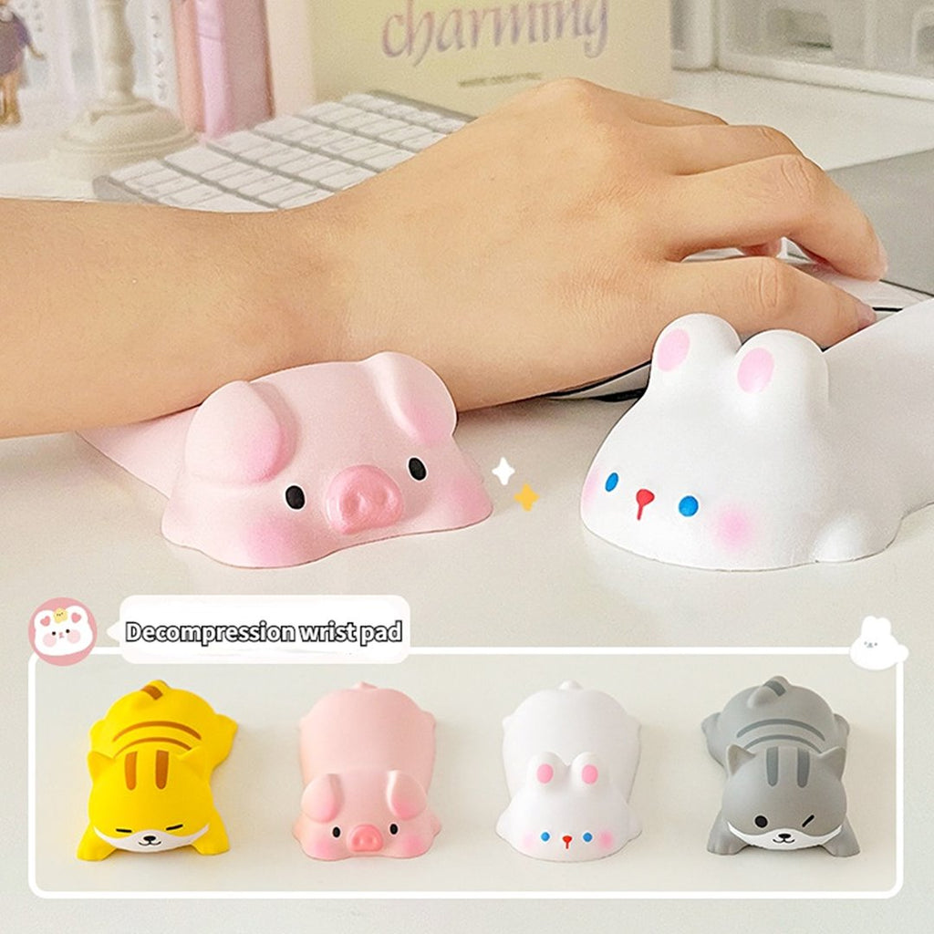 Kawaii Animal Computer Wrist Rest Support - Kawaiies - Adorable - Cute - Plushies - Plush - Kawaii