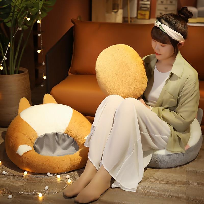 Kawaii Round Animal Seat Collection - Kawaiies - Adorable - Cute - Plushies - Plush - Kawaii