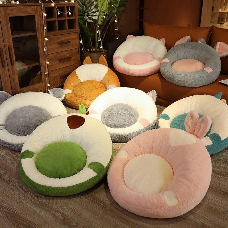 Kawaii Round Animal Seat Collection - Kawaiies - Adorable - Cute - Plushies - Plush - Kawaii