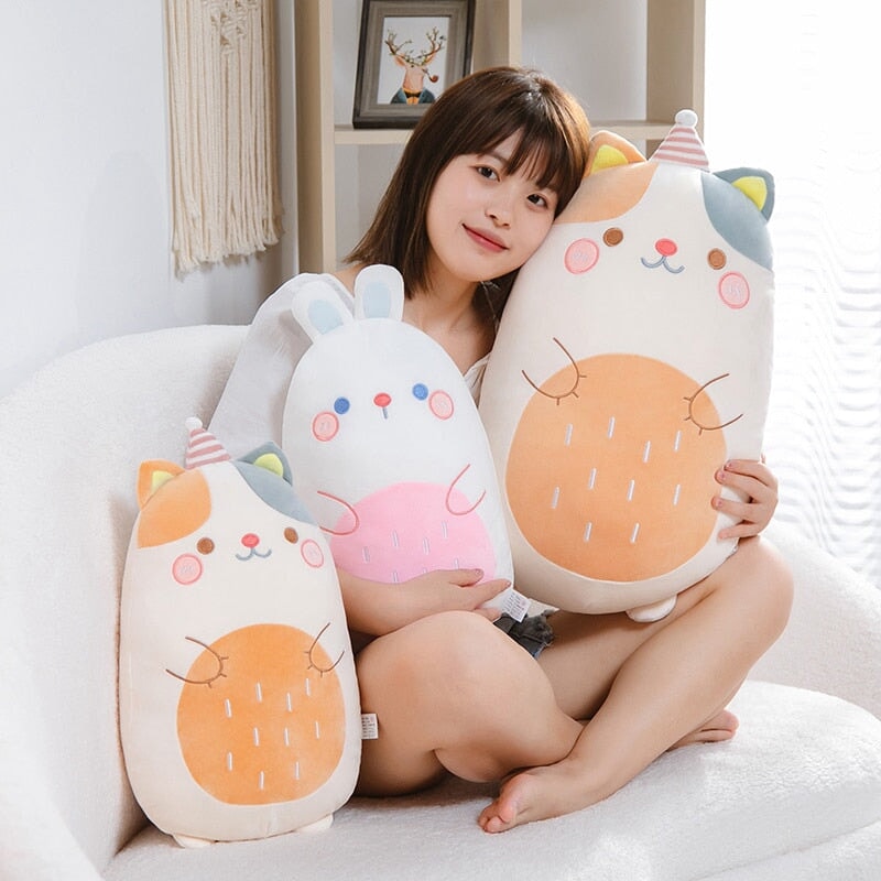 Kawaii Animal Pancake Plushies Collection 2023 - Kawaiies - Adorable - Cute - Plushies - Plush - Kawaii