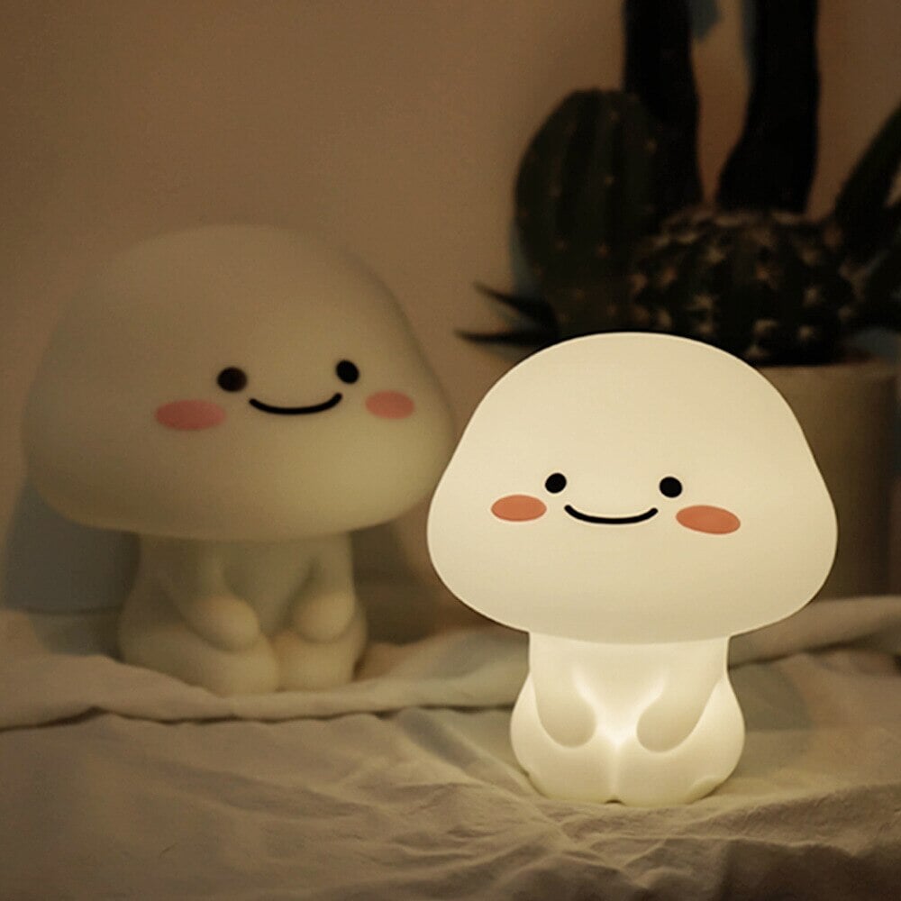 Kawaii Animated Marshmellowboy LED Night Light - Kawaiies - Adorable - Cute - Plushies - Plush - Kawaii