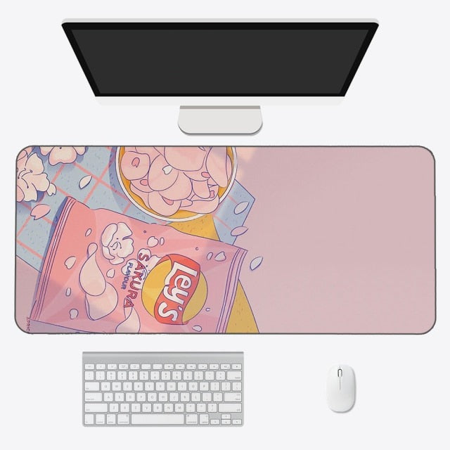 Kawaii Anime Aesthetics Large Mouse Pad – Kawaiies