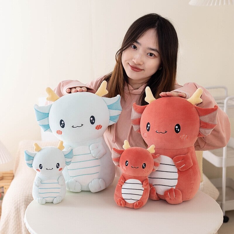 kawaiies-softtoys-plushies-kawaii-plush-Kawaii Axolotl Dragon Plush | NEW Soft toy 