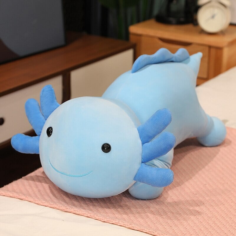 Axolotl Salamander Sky Blue Plush 11 Super Soft Kawaii Cute Stuffed Animal  Toy
