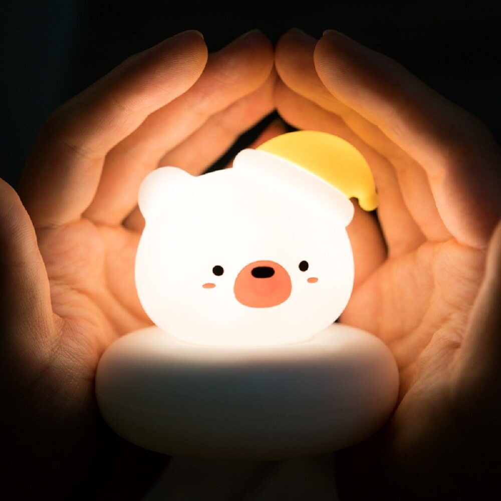 Kawaii Bear Bunny Duck Cat LED Night Light - Kawaiies - Adorable - Cute - Plushies - Plush - Kawaii