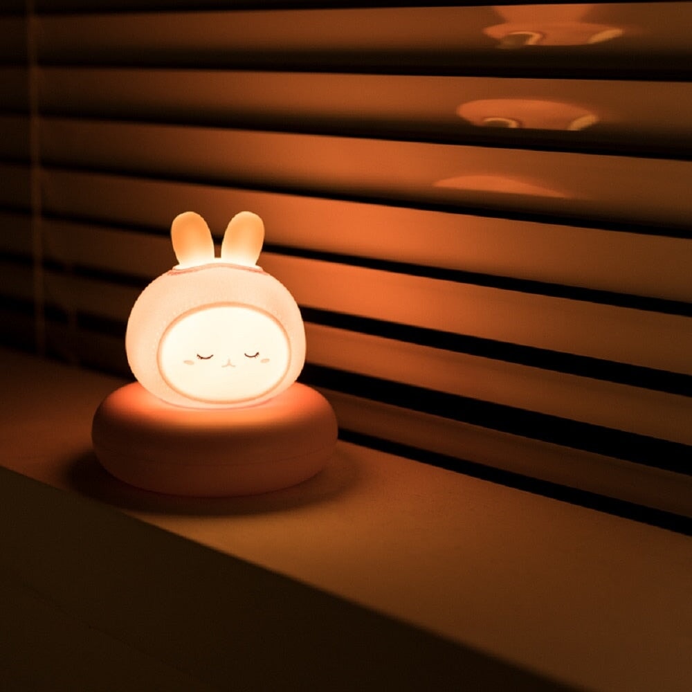 Kawaii Bear Bunny Duck Cat LED Night Light - Kawaiies - Adorable - Cute - Plushies - Plush - Kawaii