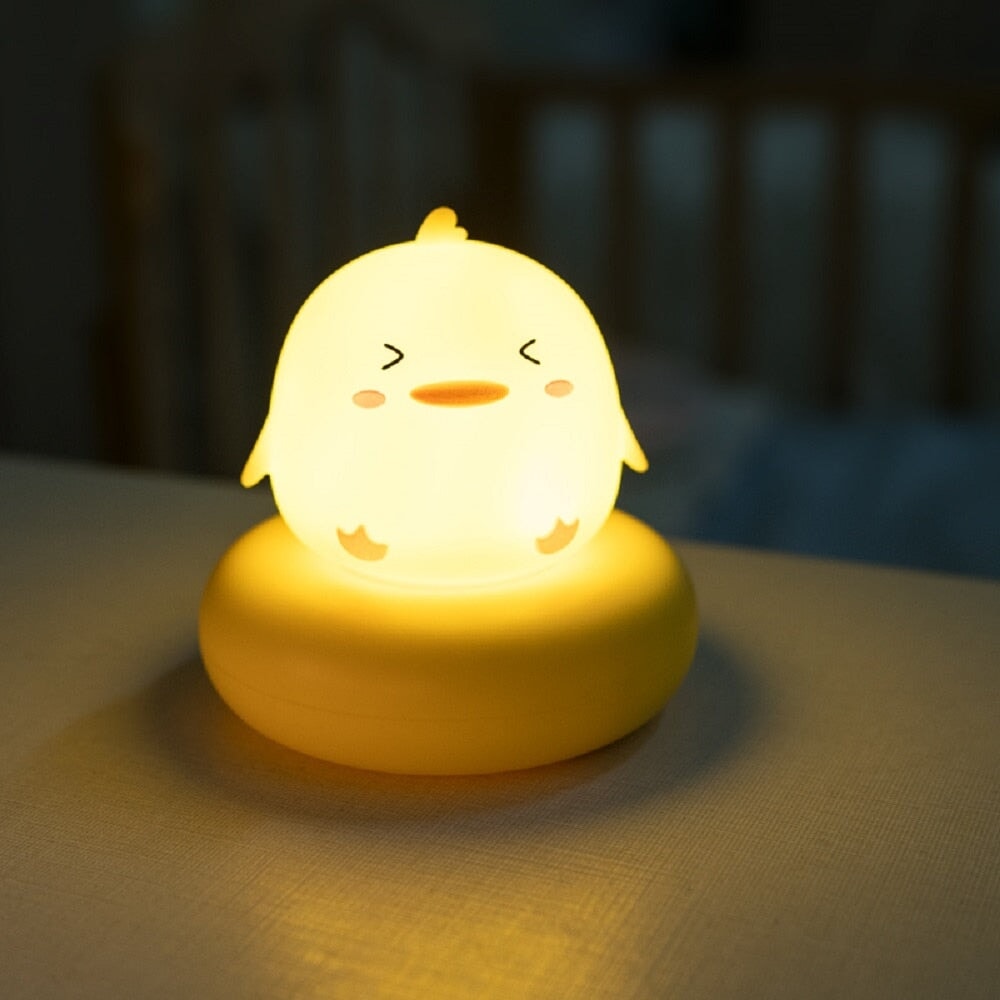 Kawaii Bear Bunny Duck Cat LED Night Light - Kawaiies - Adorable - Cute - Plushies - Plush - Kawaii