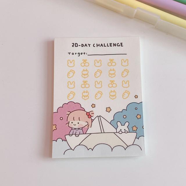 Kawaii 'Bella & Mimi' Memo Pads - Kawaiies - Adorable - Cute - Plushies - Plush - Kawaii