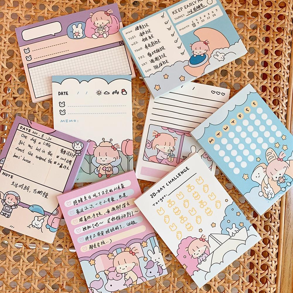 Kawaii 'Bella & Mimi' Memo Pads - Kawaiies - Adorable - Cute - Plushies - Plush - Kawaii