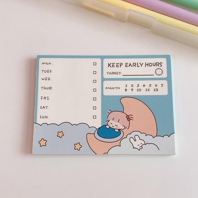 Kawaii 'Bella & Mimi' Memo Pads - Kawaiies - Adorable - Cute - Plushies - Plush - Kawaii