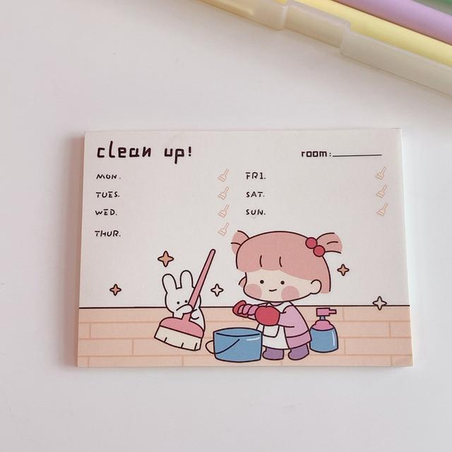 Kawaii 'Bella & Mimi' Memo Pads - Kawaiies - Adorable - Cute - Plushies - Plush - Kawaii