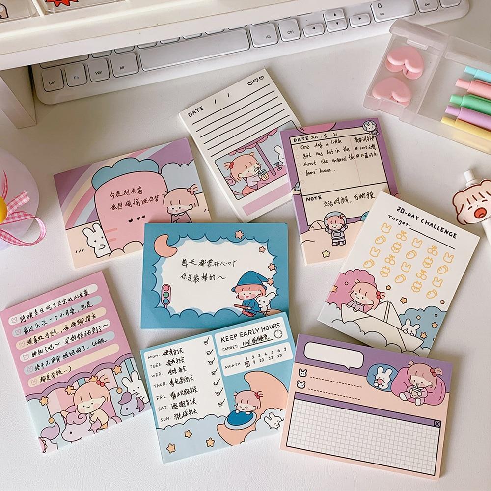 Kawaii 'Bella & Mimi' Memo Pads - Kawaiies - Adorable - Cute - Plushies - Plush - Kawaii
